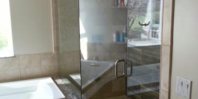 custom steam shower door